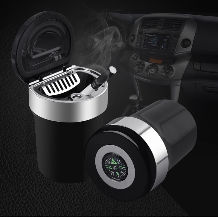 Car Ashtray with compass product photo 1