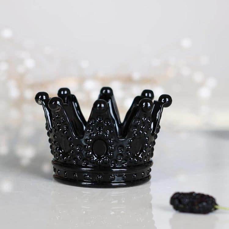 Crown Glass Ashtray home and office decoration