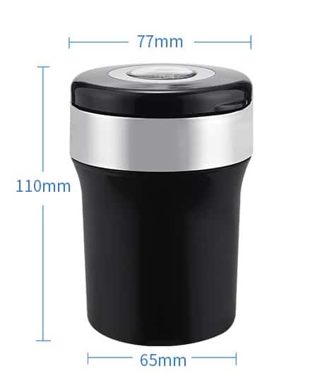 dimensions of Car Ashtray
