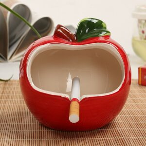 Cute Fruit Ashtray - Ceramic - Indoor Or Outdoor