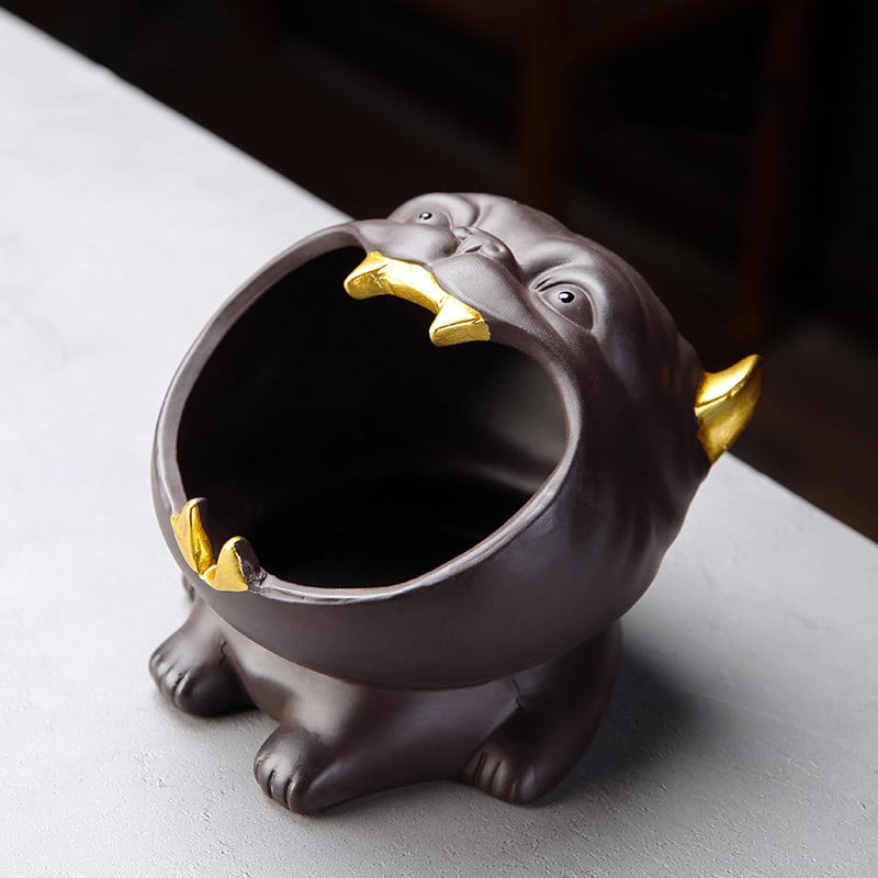 "Funny Animals" - Ceramic Ashtray