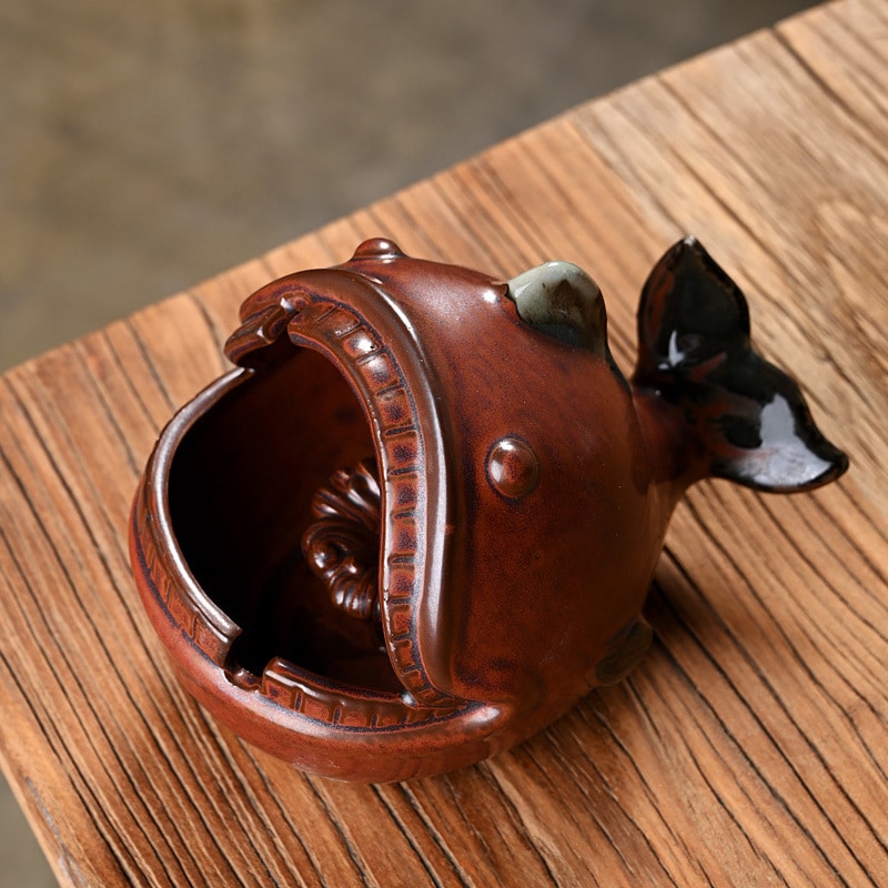 "Sea Fish" - Ceramic Ashtray - Various Colors