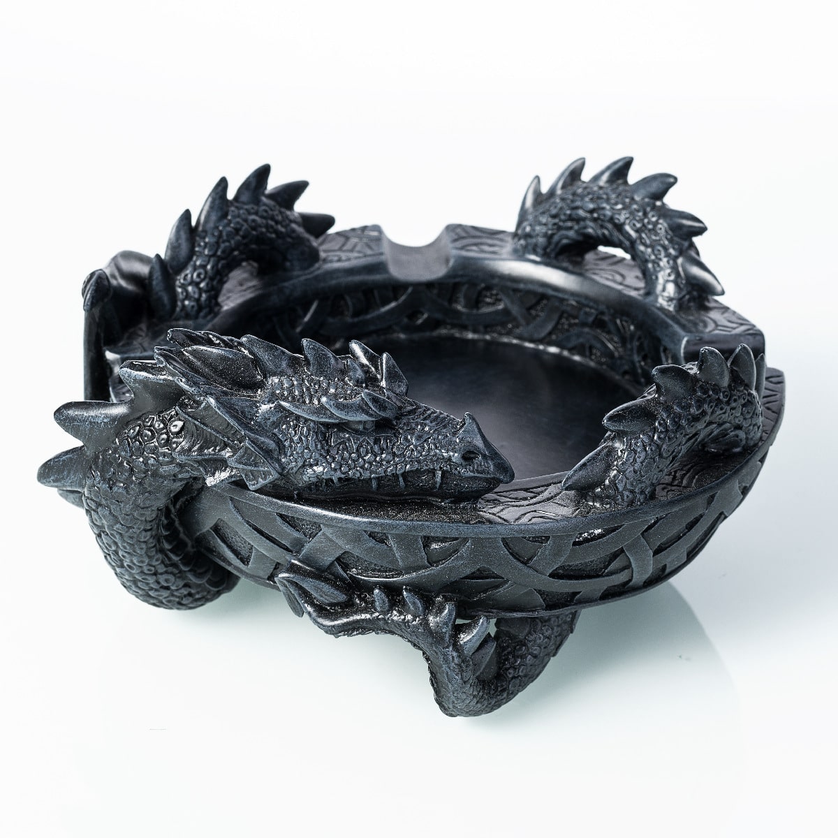 black dragon ashtray made from resin cool