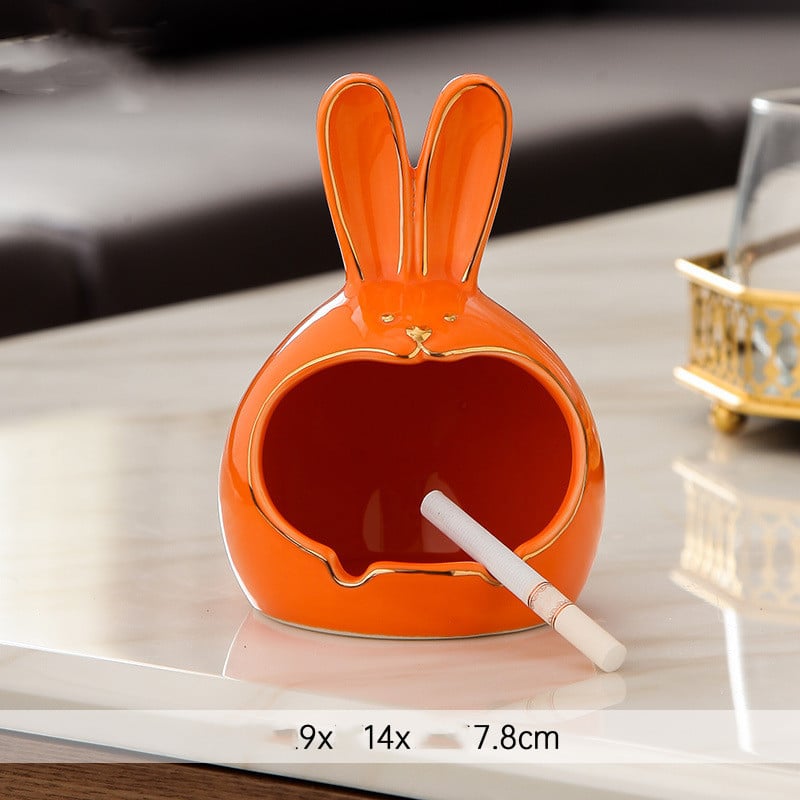 Bunny Ashtray For 2 Cigarettes