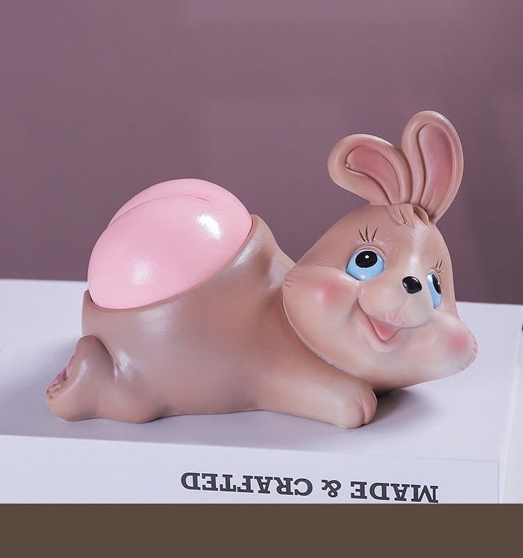 Bunny Ashtray With Bum Lid