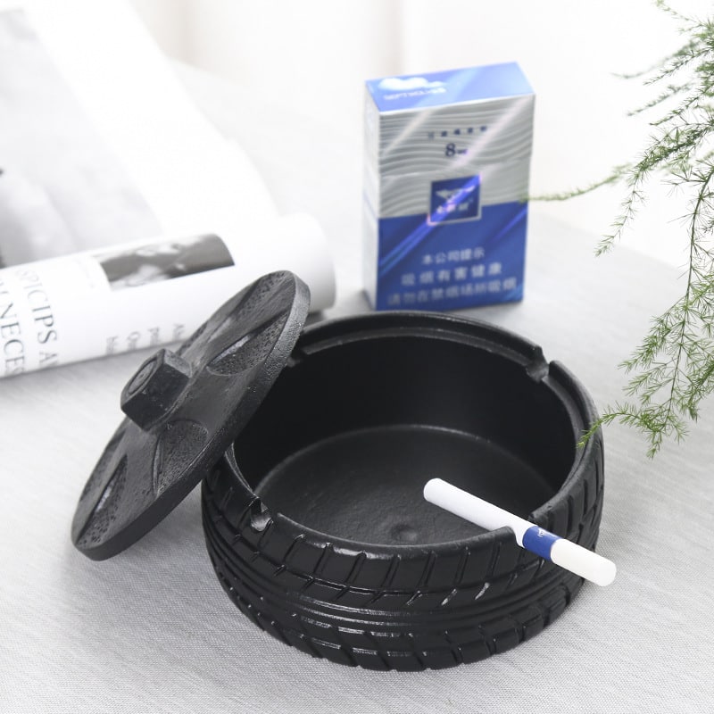 Car Tire Ashtray For Outdoor