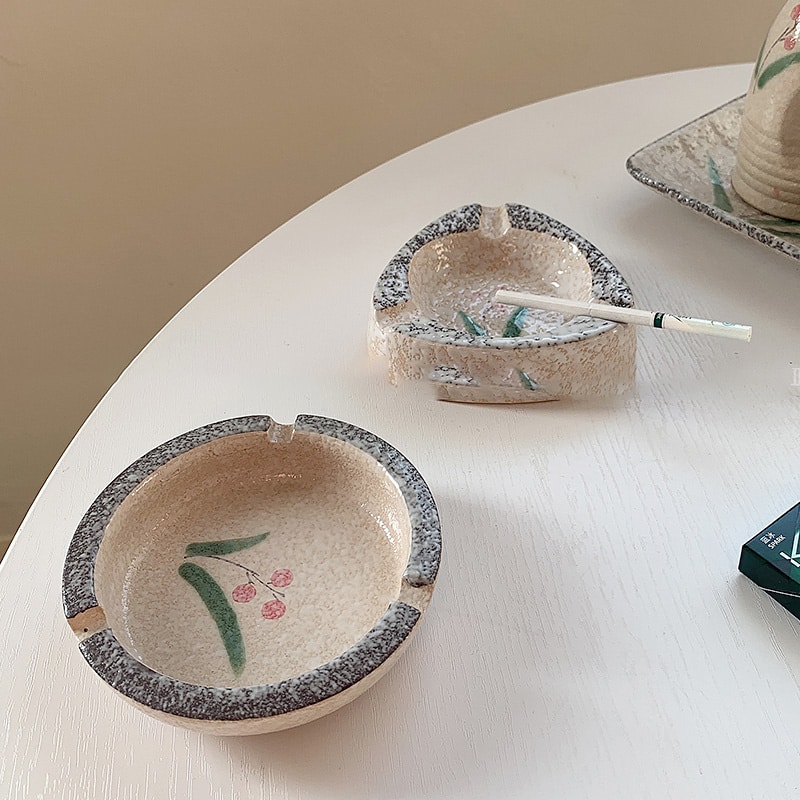 Ceramic Ashtrays Japanese Style