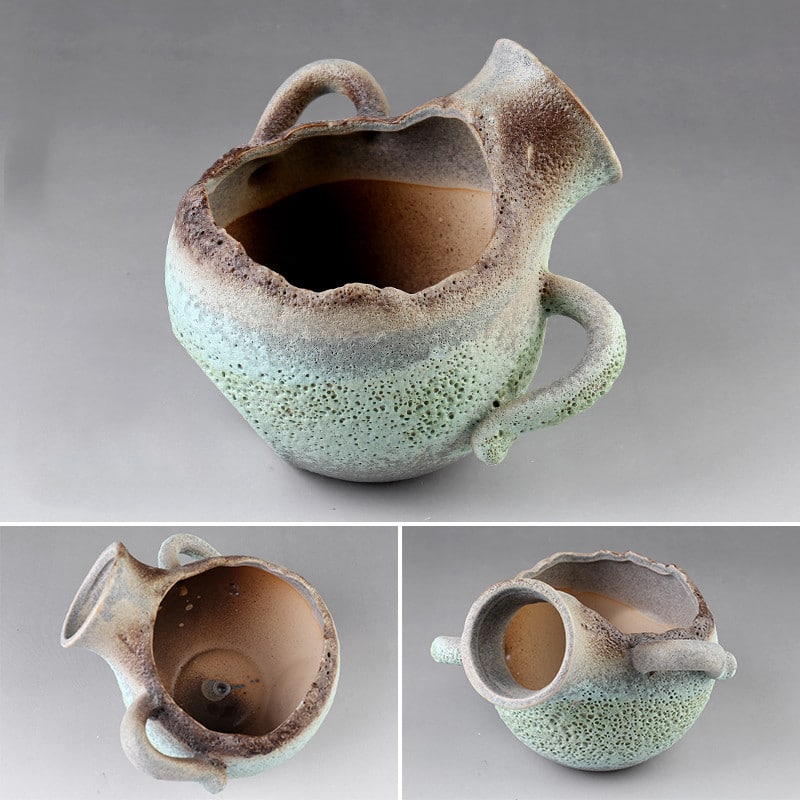 Ceramic Pot Ashtray Windproof For Outside