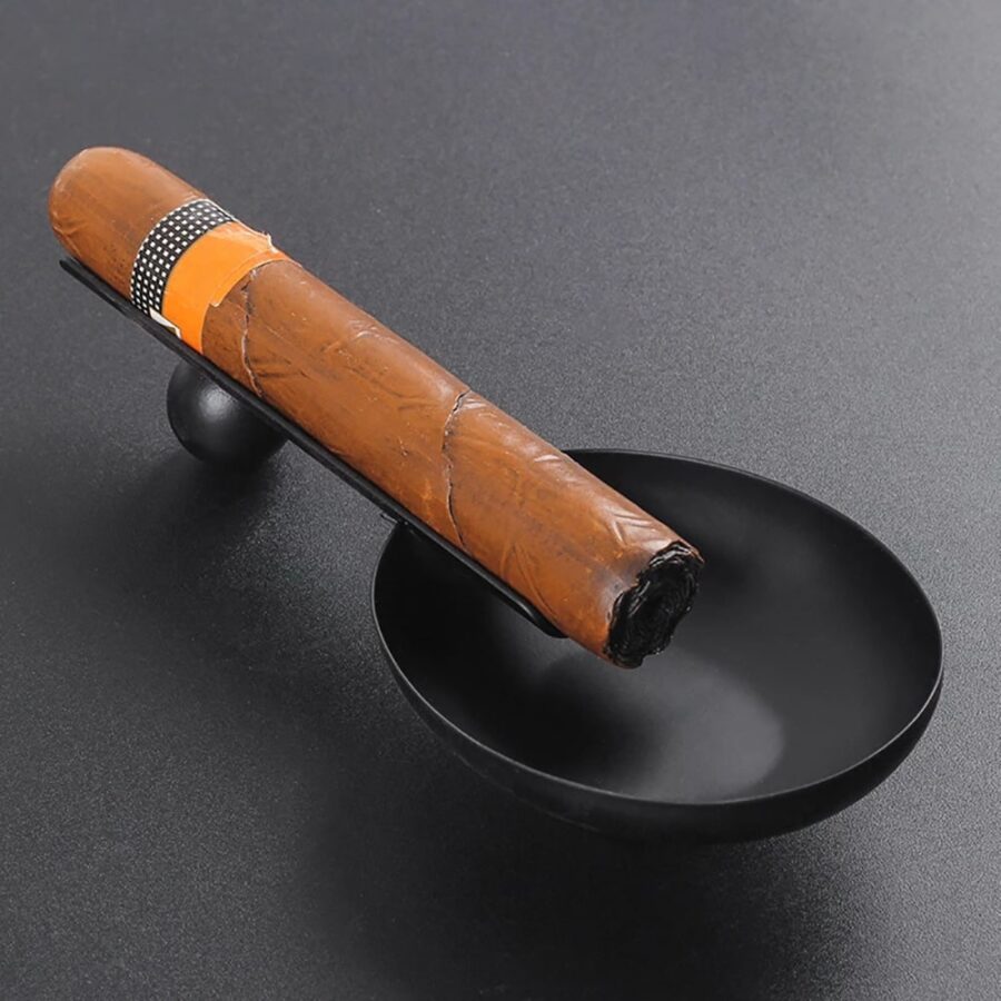 Cigar Ashtray Metal Portable Minimalist