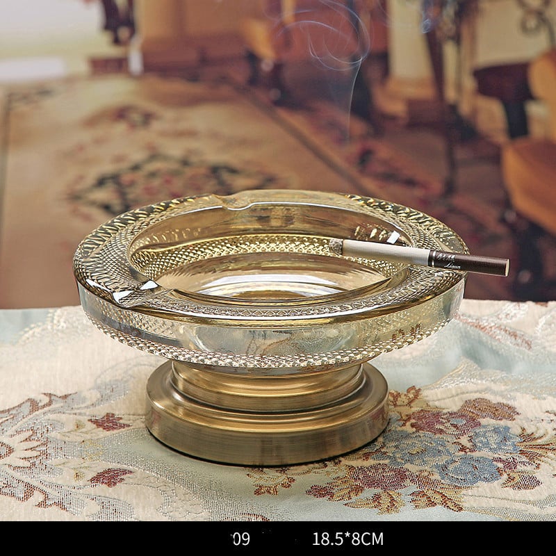 Classy European Style Ashtray Without Lid