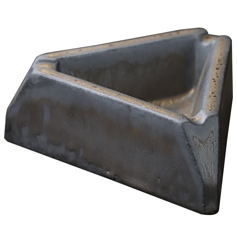 Closeup Of Triangular Ashtray