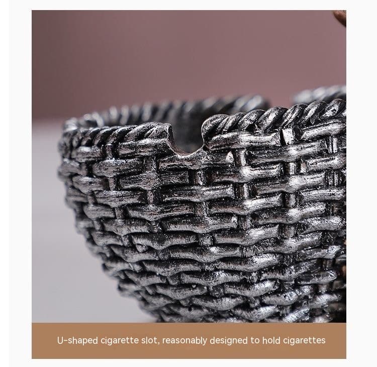 Closeup Photo Of Resin Dog Ashtray