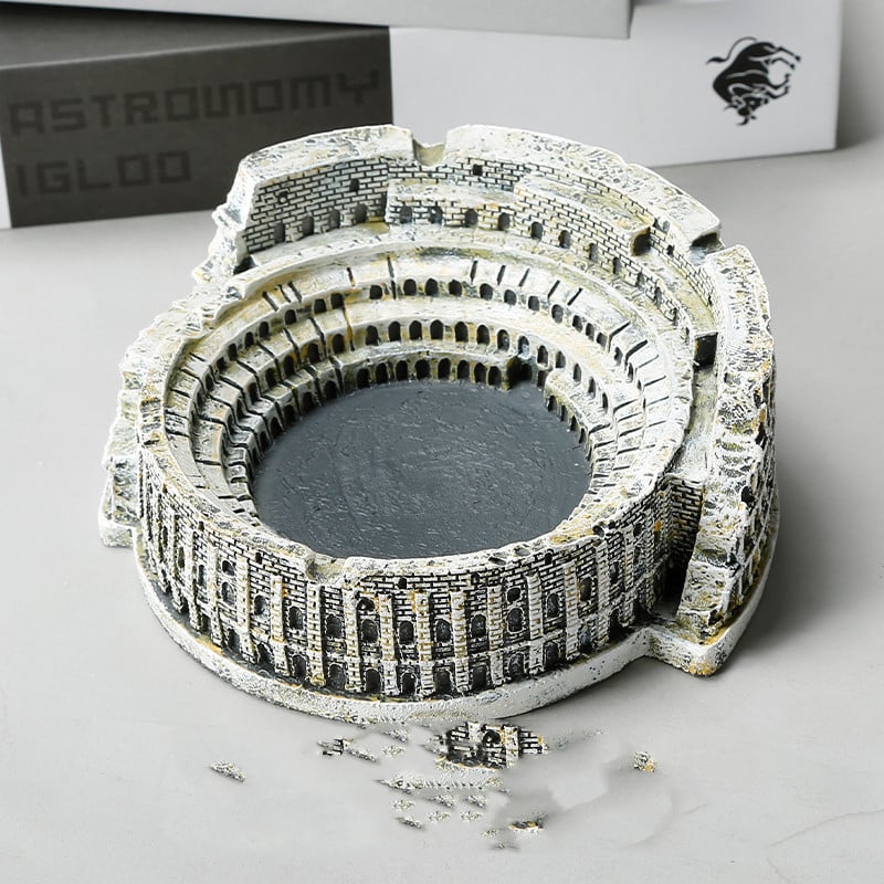 Cool Ashtray Resin Colosseum Of Rome