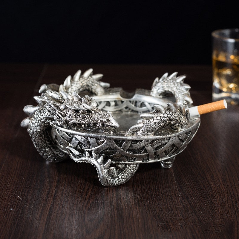 Cool Dragon Resin Ashtray