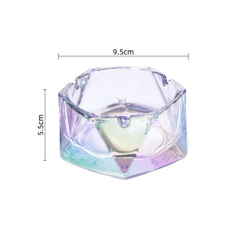 Cute Colorful Glass Ashtray