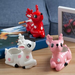 Cute Deer Ashtray - Cool Ceramic Ash Tray