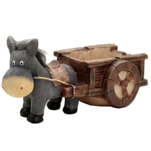Cute Donkey Ashtray - Resin Home Decor