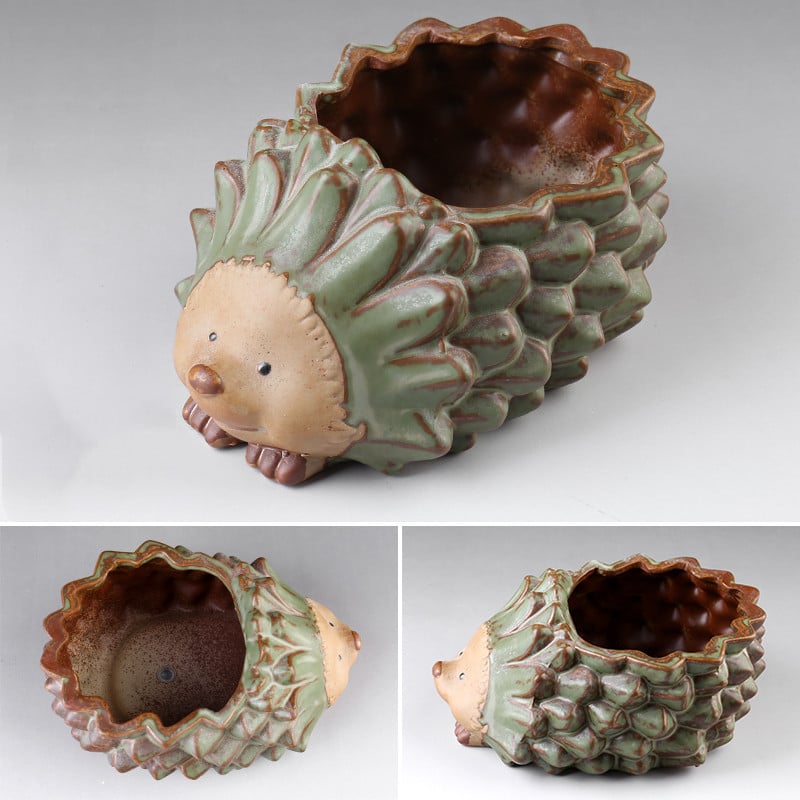Cute Hedgehog Ceramic Ashtray