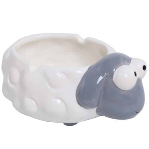 Cute Lamb Ashtray (Ceramic Sheep Ash Tray)
