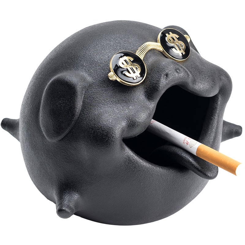 Cute Pig Ashtray Funny Ash Tray