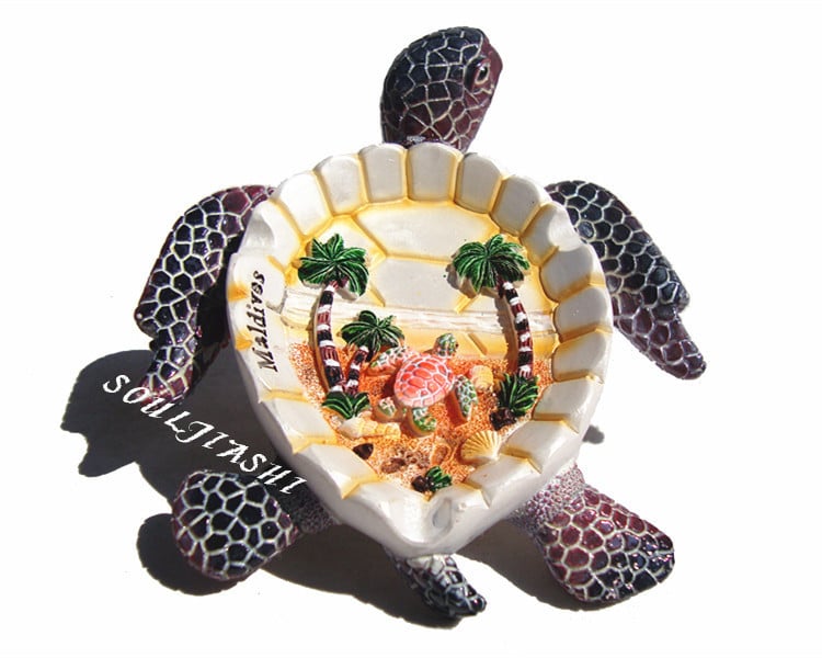 Cute Resin Turtle Ashtray