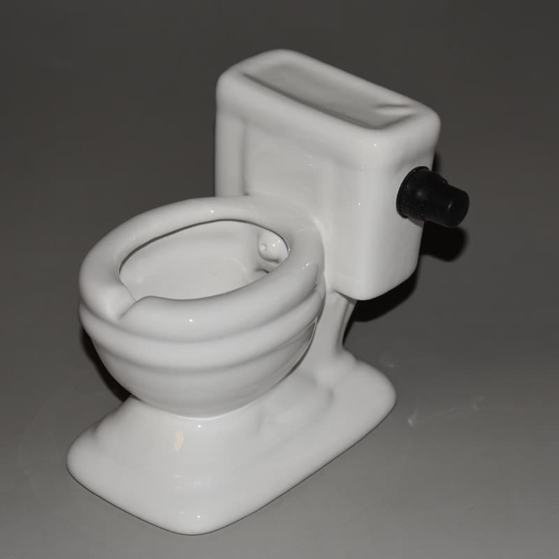 Cute Toilet Ceramic Ashtray