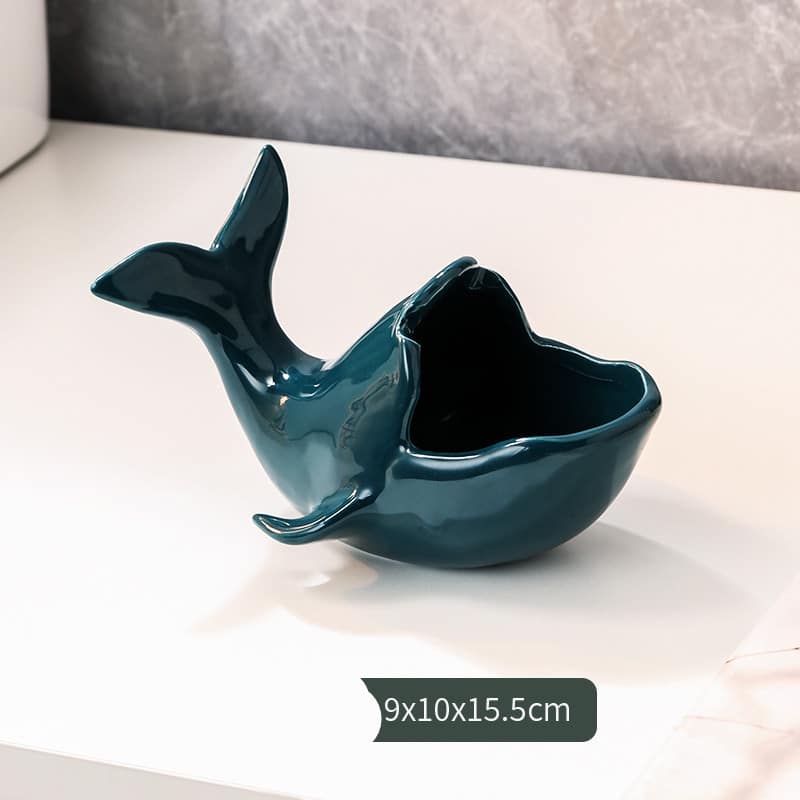 Cute Whale Ashtray Ceramic