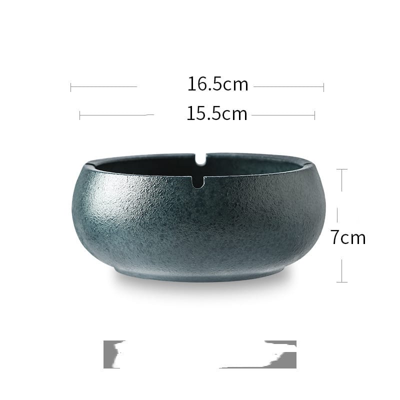 Dimensions Of Blue Ashtray