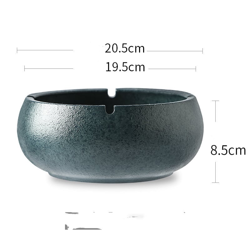 Dimensions Of Large Blue Ashtray