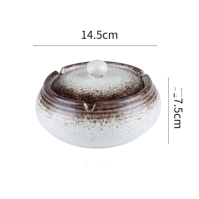Dimensions Of No Smell Ashtray Retro Japanese Style