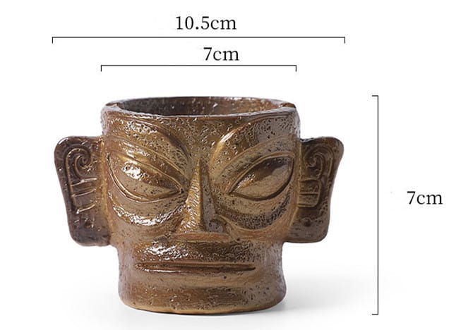 Dimensions Of Prehistory Mask Ashtray