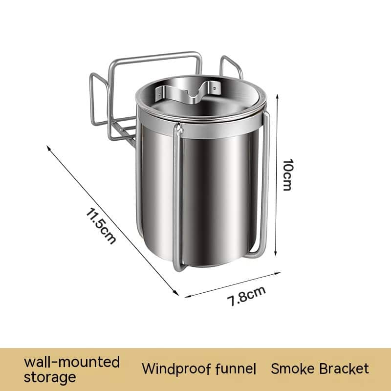 Dimensions Of Wall Mounted Ashtray Silver Edition Stainless Steel