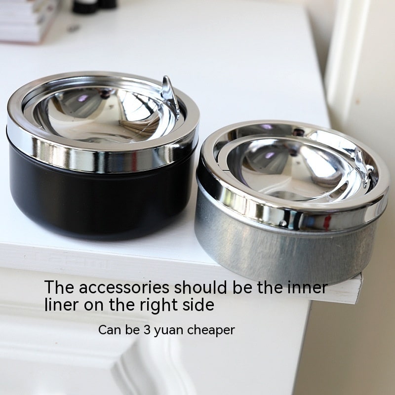 Floor Ashtrays With Flip Lid