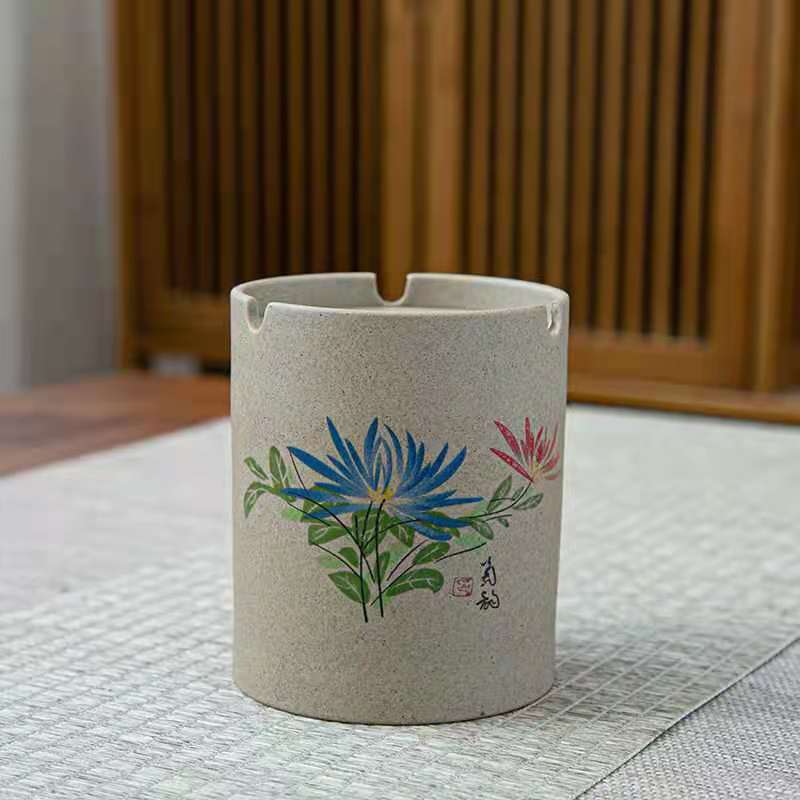 Funnel Lidded Ash Tray Outdoor Windproof