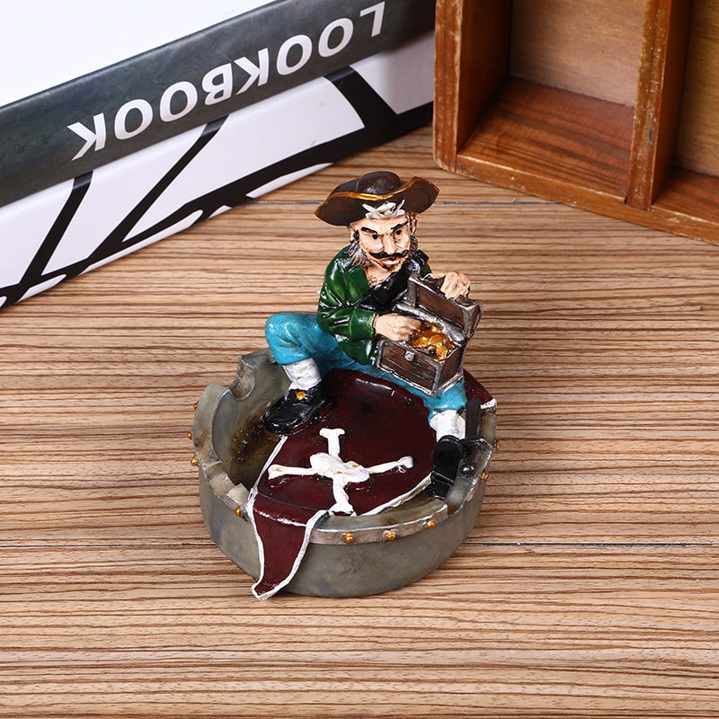 Funny Ashtray Pirate