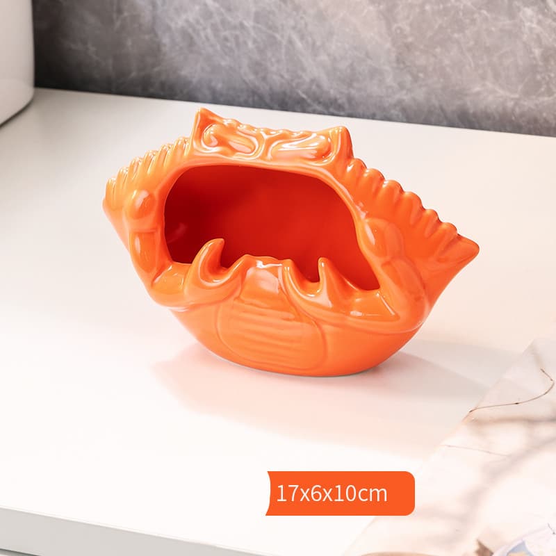 Funny Crab Ceramic Ashtray
