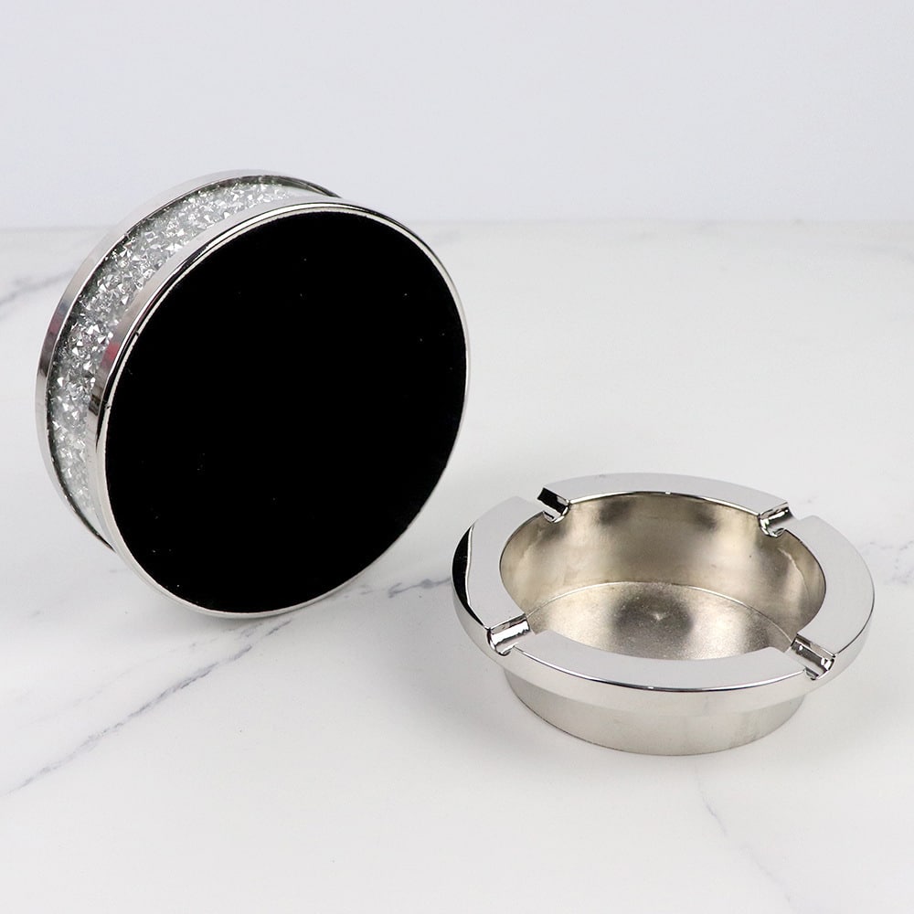 Glass Ashtray Cute Dazzling Diamonds
