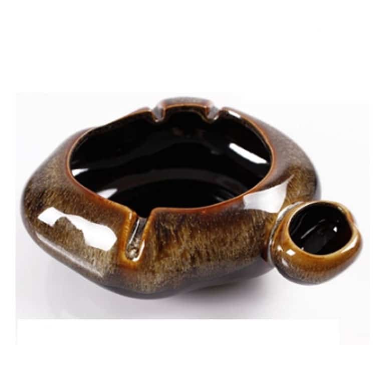 Large Turtle Ceramic Ashtray For Outside