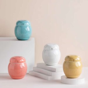 Cute Cat Ashtray - Elegant Ceramic - Ashtray With Lid