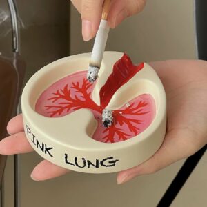 Lungs Ashtray - Cool Ceramic Decor
