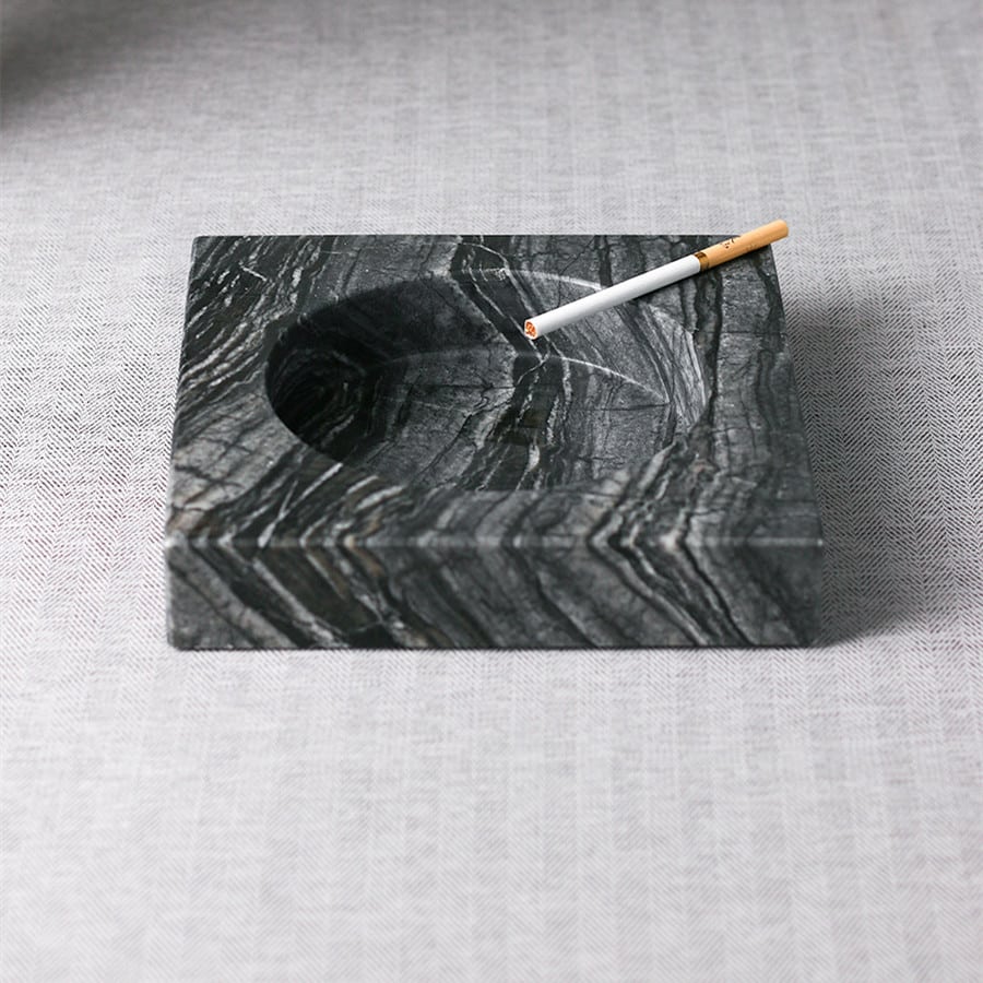 Marble Ashtray Gray