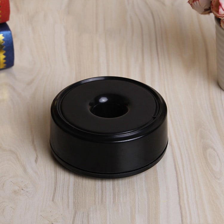 Melamine Ashtray Black