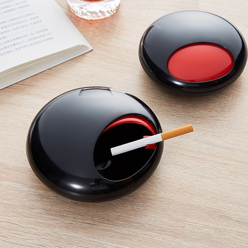 Modern Ashtray With Flip Lid