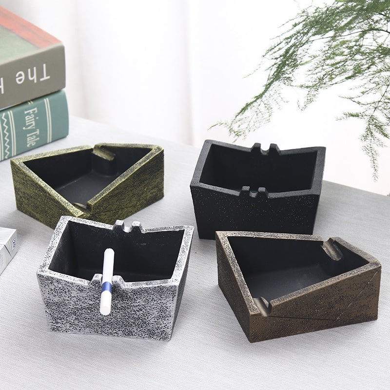 Modern Cement Cigarette Ashtrays