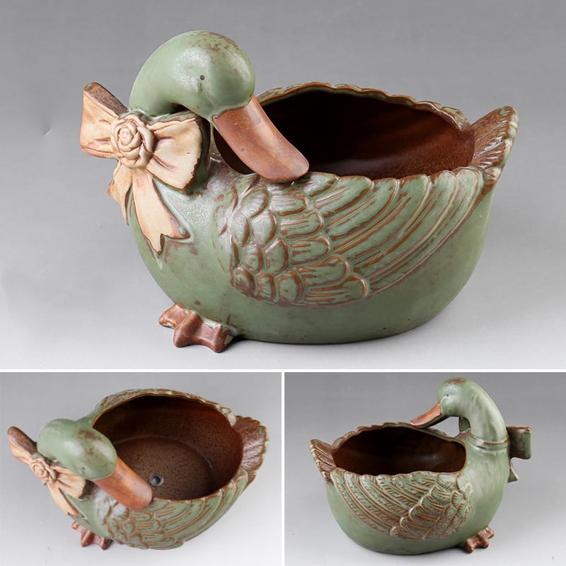 Outdoor Ashtray Cute Duck