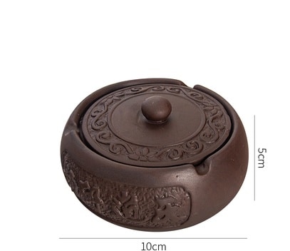 Outdoor Ashtray With Lid For Garden