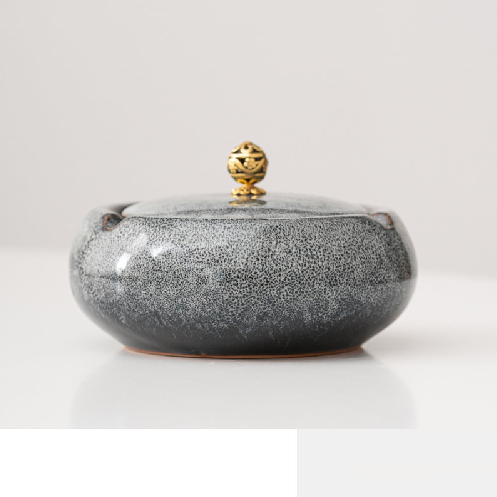 Photo 2 Grey Ceramic Ashtray