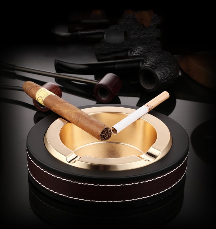 Premium Cigar Ashtray Stainless Steel