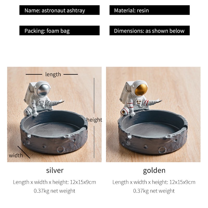 product photo resin ashtray