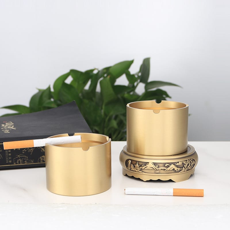 Pure Brass Ashtray